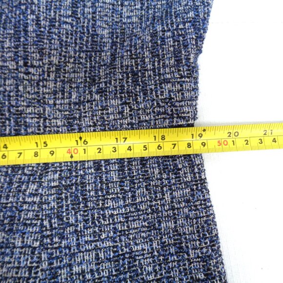 BOSS Women's Navy Tweed Suit Blazer Suit Jacket size 12 - Picture 5 of 13
